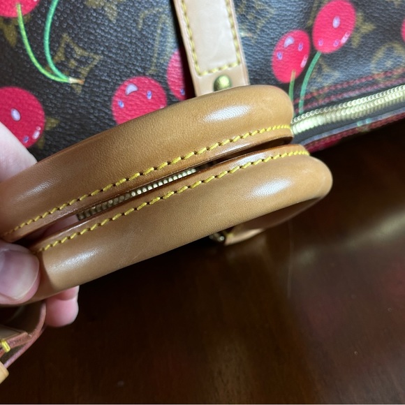 Louis Vuitton Monogram Takashi Murakami Cherry Keepall 45 - Picture 12 of 16